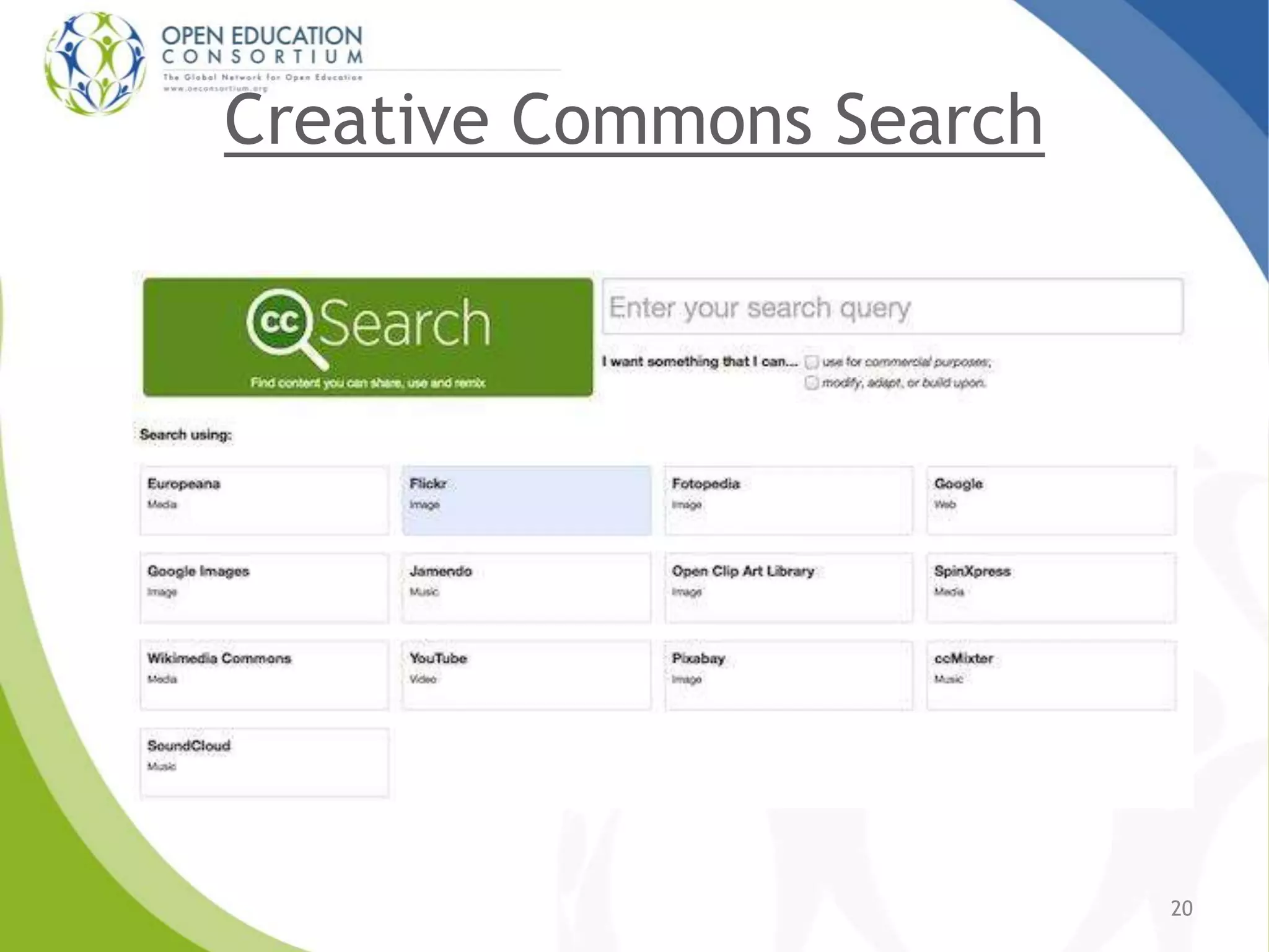 Creative Commons Search
20
 