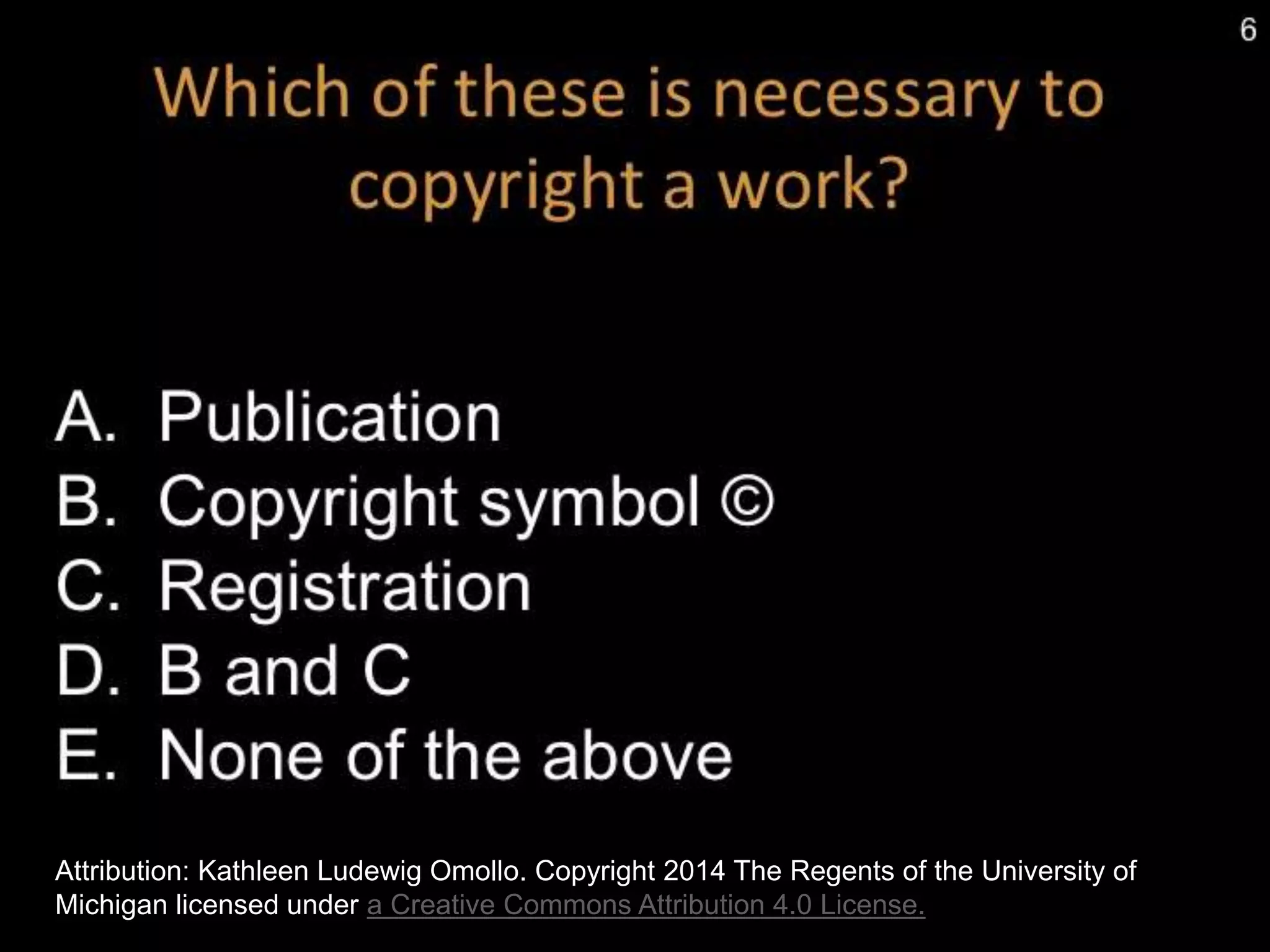 Attribution: Kathleen Ludewig Omollo. Copyright 2014 The Regents of the University of
Michigan licensed under a Creative Commons Attribution 4.0 License.
 