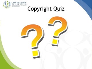 Copyright Quiz
 