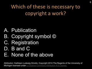 Attribution: Kathleen Ludewig Omollo. Copyright 2014 The Regents of the University of
Michigan licensed under a Creative Commons Attribution 4.0 License.
 