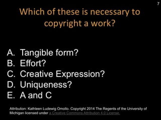 9
Attribution: Kathleen Ludewig Omollo. Copyright 2014 The Regents of the University of
Michigan licensed under a Creative Commons Attribution 4.0 License.
 