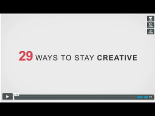 ¿Como generar ideas?
 