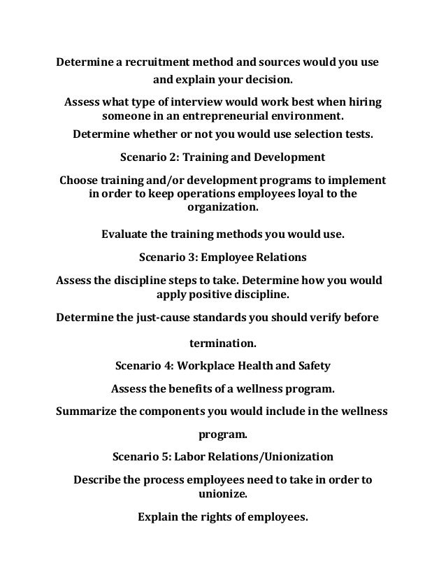 Hr case studies for mba students with solutions picture