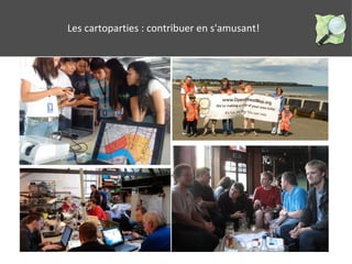 Les cartoparties : contribuer en s'amusant! 
 