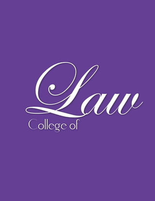 LawCollege of
 