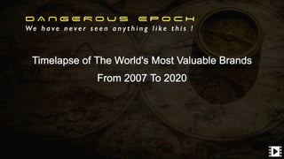 D A N G E R O U S E P O C H
We h a v e n e v e r s e e n a n y t h i n g l i k e t h i s !
 