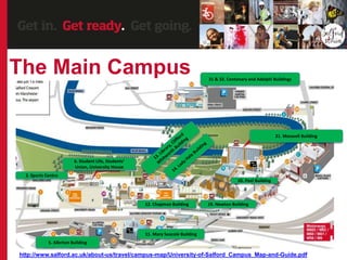 Salford University Campus Map University Of Salford Student Life Services Overview 2014