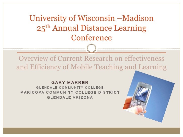 Dissertation distance learning 1990 onward