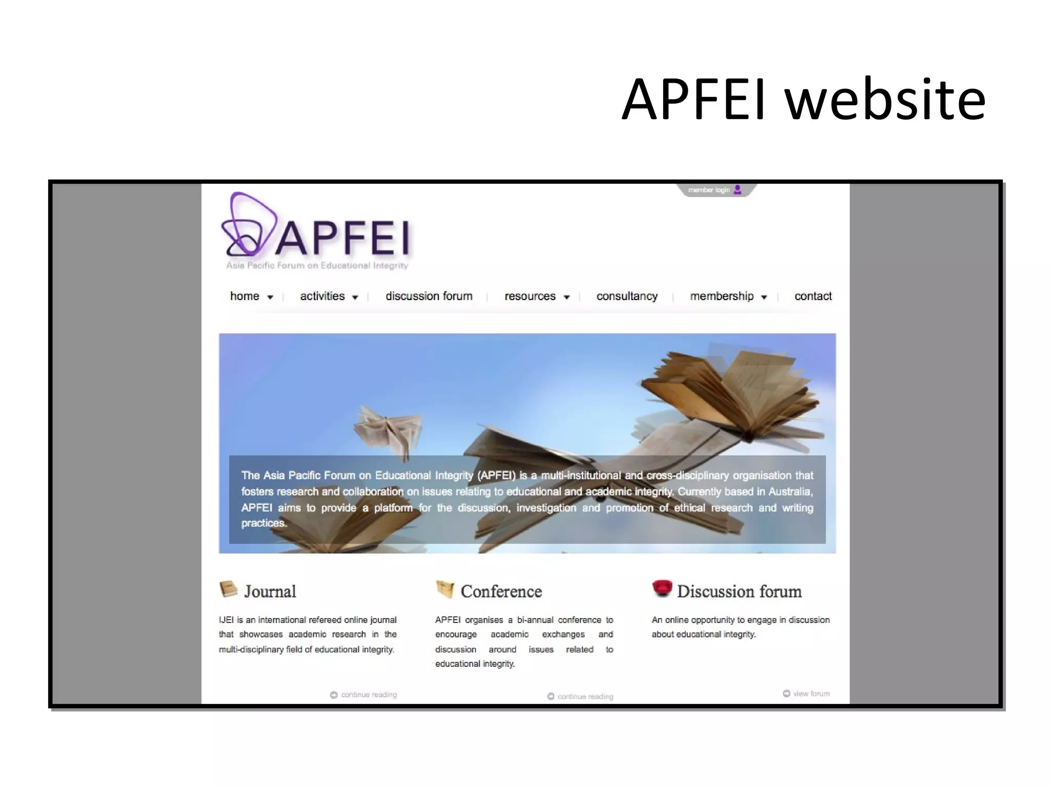 APFEI website 