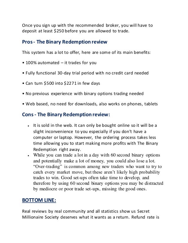 The binary trader erfahrung