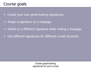 Signatures | PPT