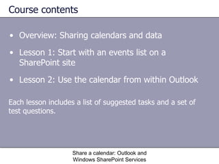 Share Calendar | PPT