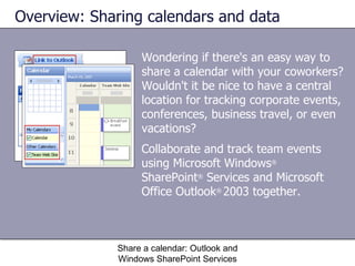 Share Calendar | PPT