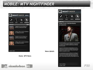 Home  MTV News News details MOBILE: MTV NIGHTFINDER 