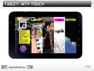 TABLET: MTV TOUCH MTV GÜIK Lyricpedia 