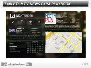TABLET: MTV NEWS PARA PLAYBOOK 