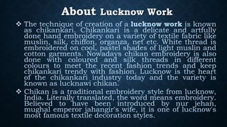 About Lucknow Work
 