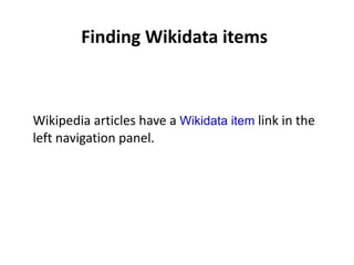 Link - Wikidata
