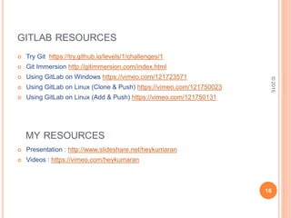Up GitLab Presentation 2015 | PPTX