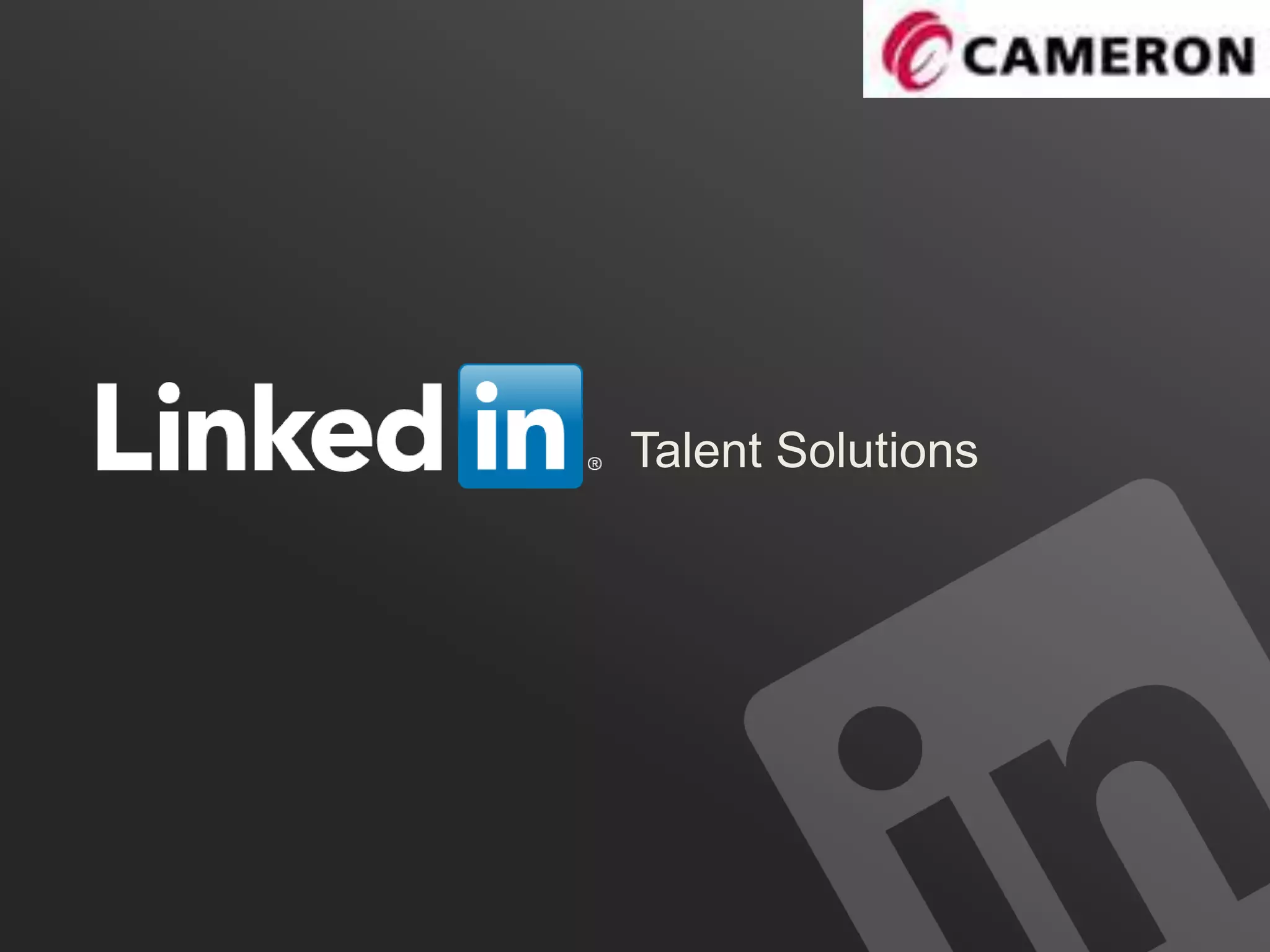 Talent Solutions
 