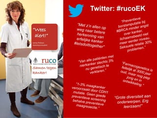 Twitter: #rucoEK
 