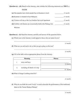 Pentaksiran Bahasa Inggeris Tingkatan 2