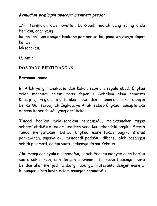 Upacara Pembukaan Pertunangan