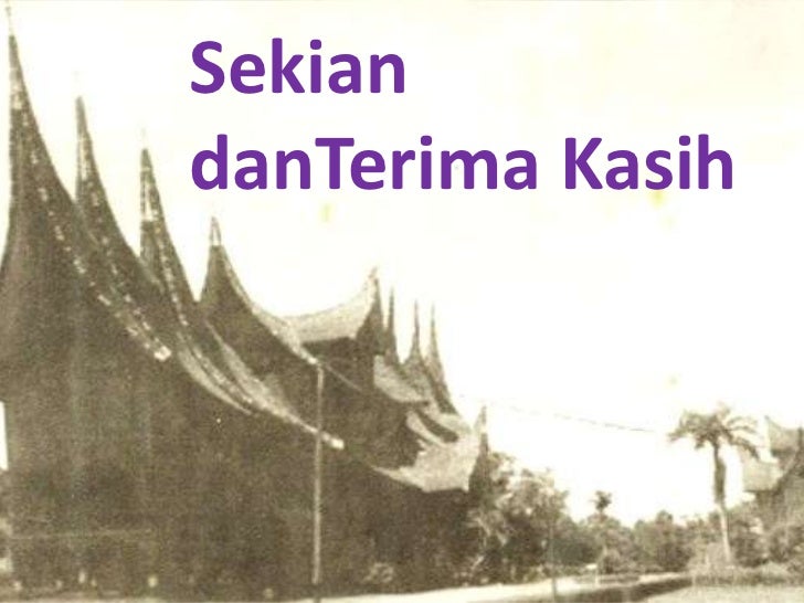 Upacara pendirian rumah gadang minang kabau sumatera barat
