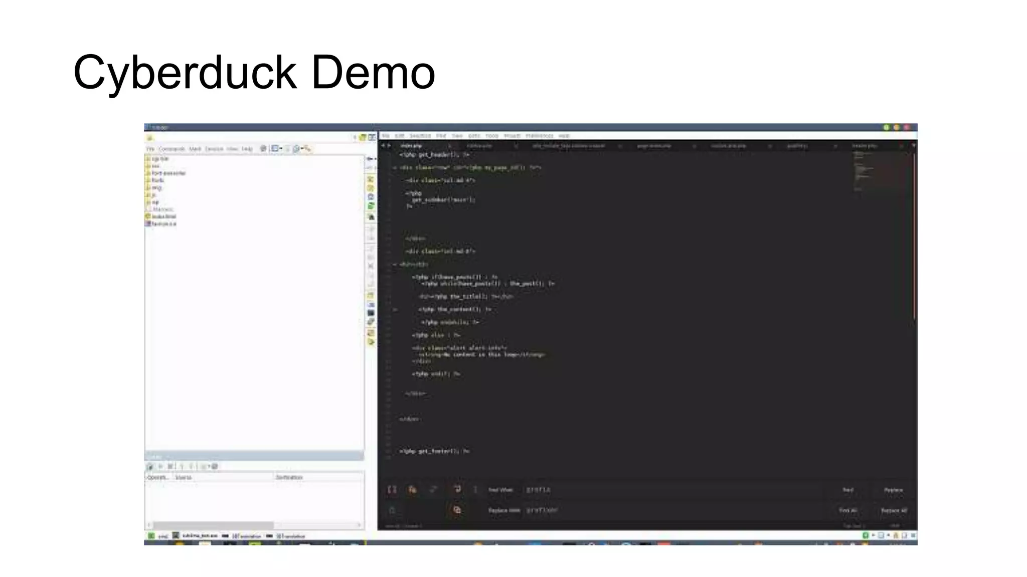 Cyberduck Demo 