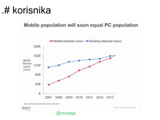 .# korisnika




               @mvarga
 