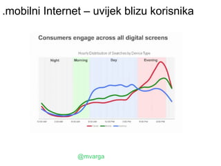 .mobilni Internet – uvijek blizu korisnika




                @mvarga
 
