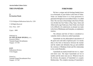 Comprehensive Exploration of The Upanishads in Ancient Indian Culture | PDF