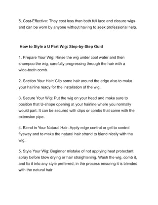 U Part Wigs_ A Natural Look with Minimal Effort Jokerwigs.in.pdf