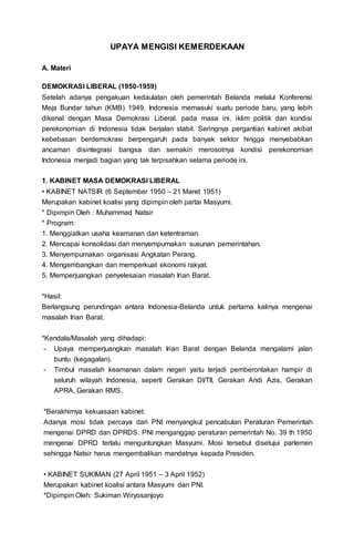 Di jawa barat juga terjadi gerakan apra adapun tujuan gerakan apra yang sebenarnya adalah