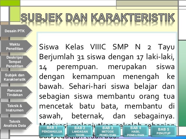 Presentasi PTK - Upaya meningkatkan minat belajar 