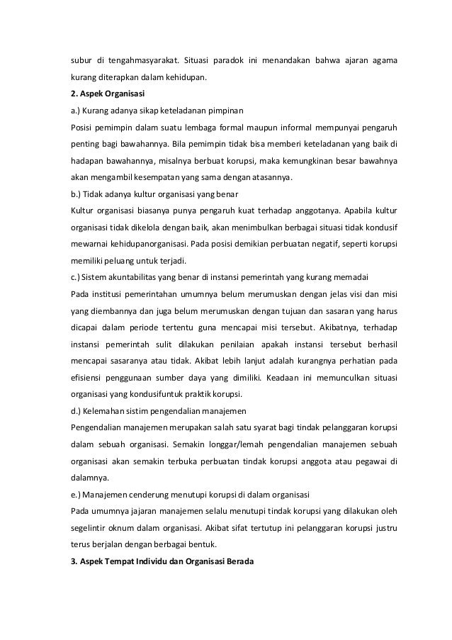 Makalah Upaya Pemberantasan Korupsi Di Indonesia Revisi