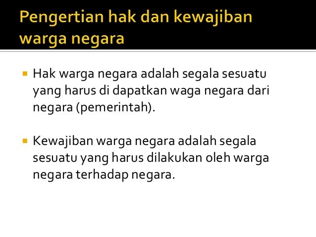 Upaya Penanganan Pelanggaran Hak Dan Pengingkaran Kewajiban Warga