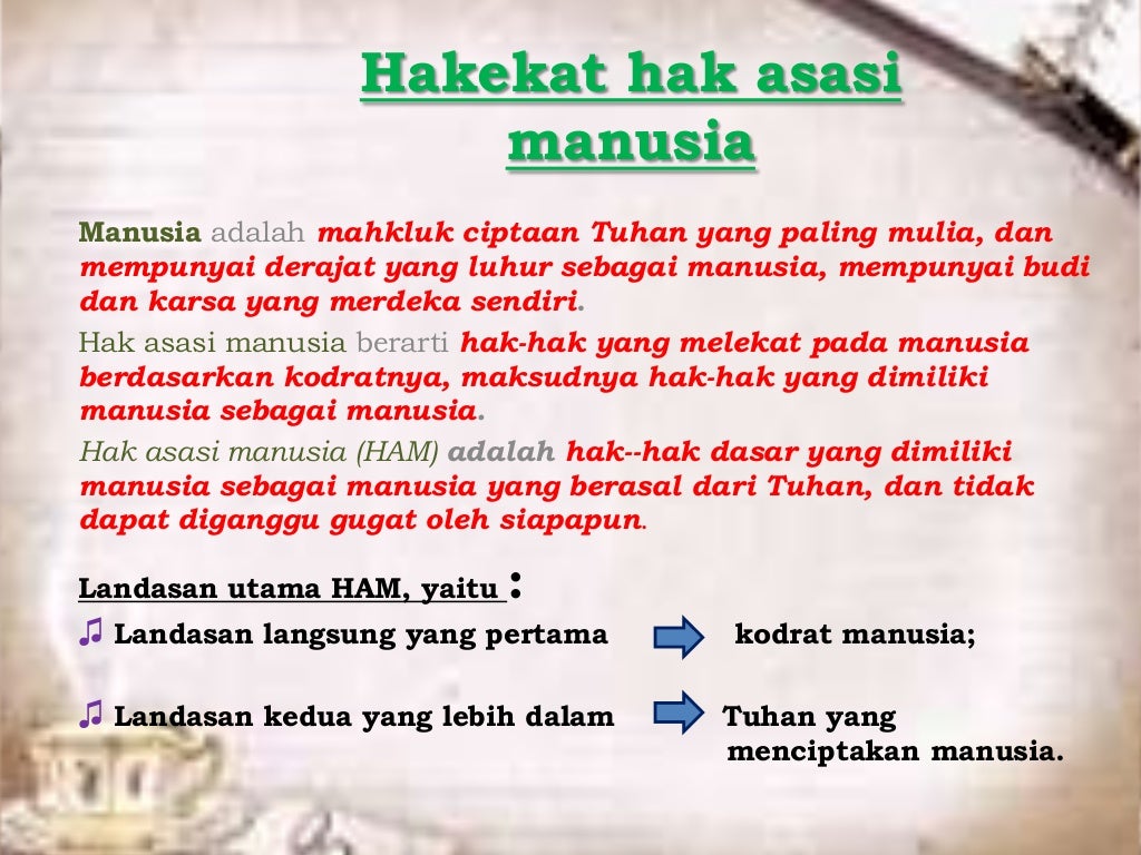 Upaya penegakan hak asasi manusia di indonesia