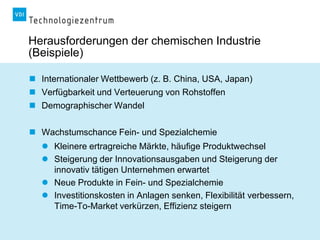 Jan Christopher Brandt: Innovations- und Effizienzsprünge in der chemischen Industrie?