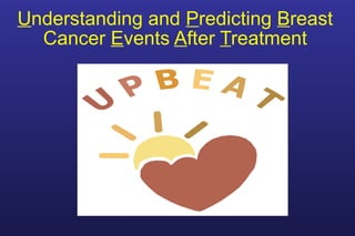 Understanding and Predicting Breast
Cancer Events After Treatment
 