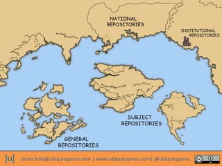 brian.hole@ubiquitypress.com | www.ubiquitypress.com| @ubiquitypress
 