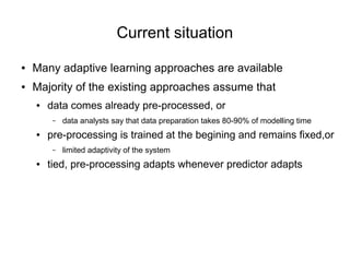 Adaptive pre-processing for streaming data | PDF