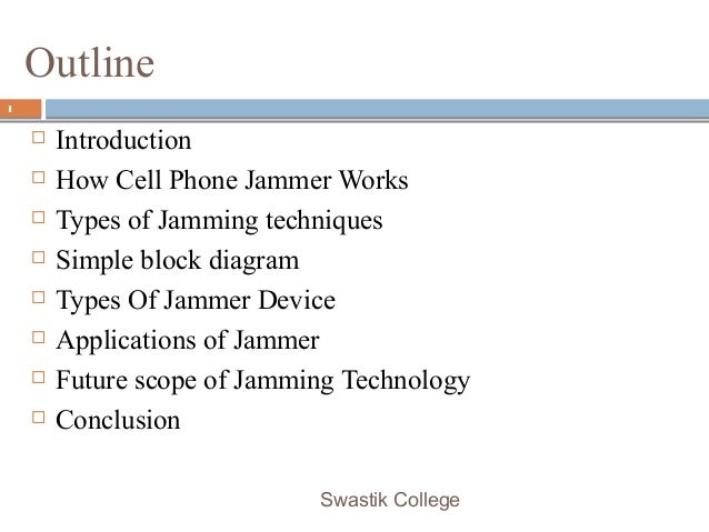 Cell Phone Jammer Intro