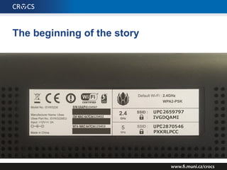 The beginning of the story
 