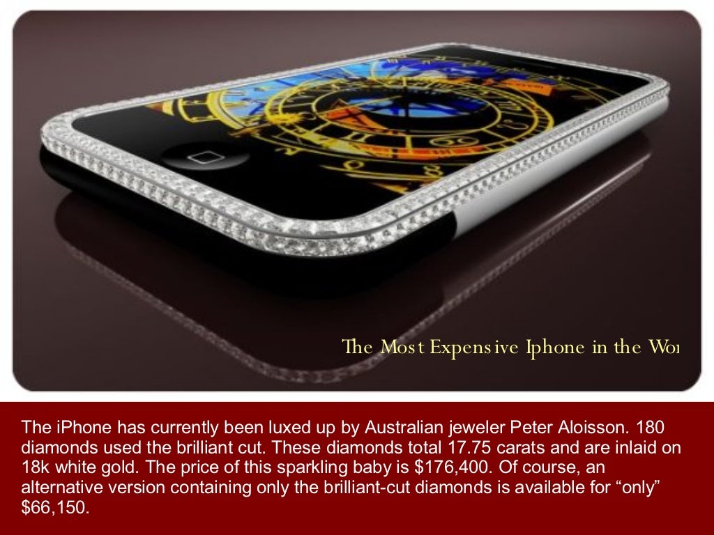 The Most Expensive Iphone in