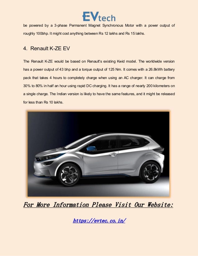 Budget Electric Cars In India 2022.pdf