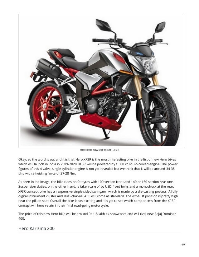 Hero Xf3r Price Mileage Hero New Bike Xf3r Price Hero XF3R Price