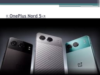 Upcoming Mobile 2025 in India with price list.pptx