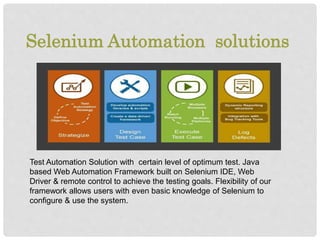 Upcoming new features of selenium in automation testing | PPT