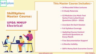 UPDA MMUP Electrical Exam Syllabus Qatar SkillXplore.pdf
